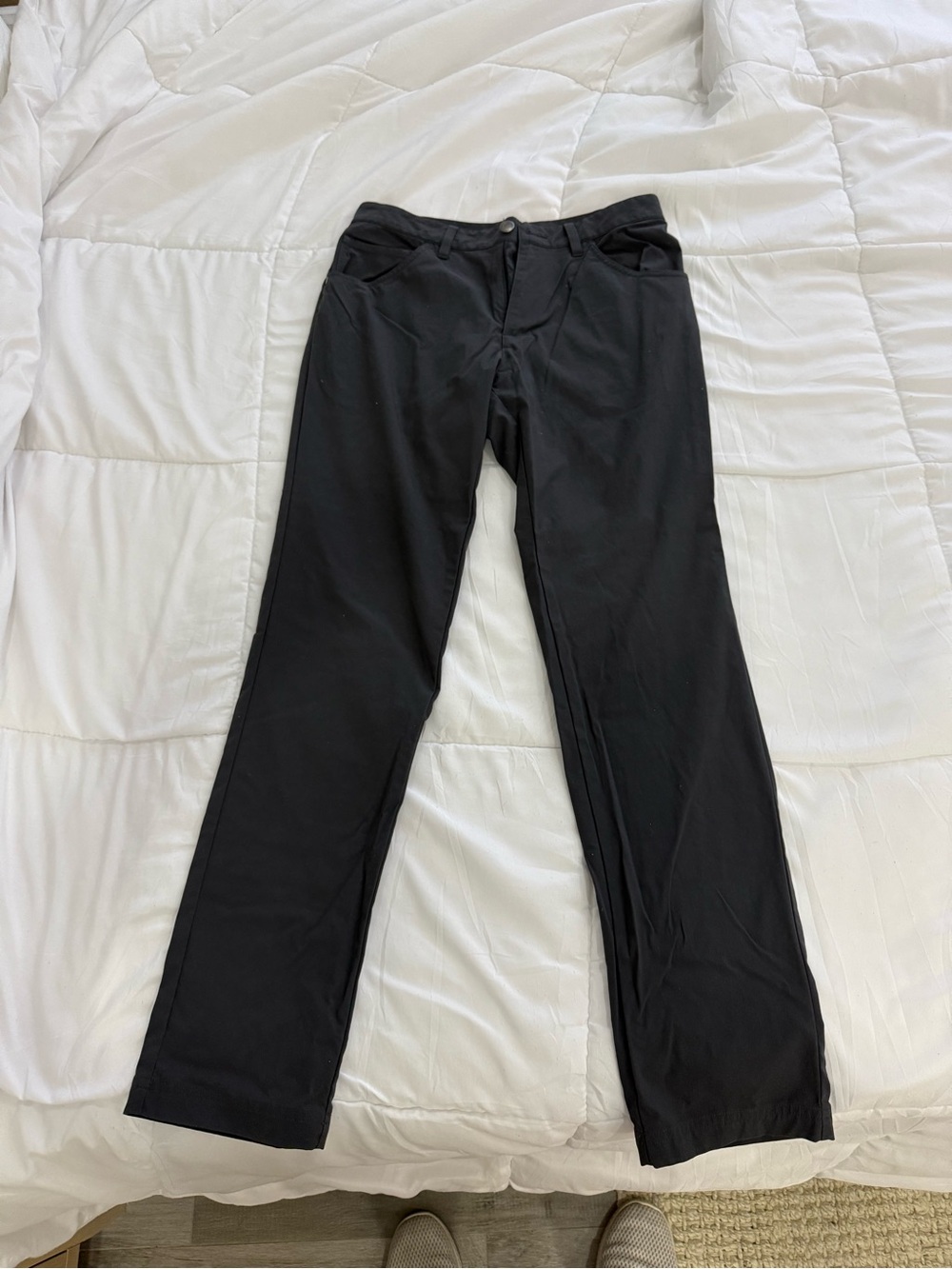 Adidas Golf Pants Slim Tapered Activewear Performance Black 30x32 Lululemon